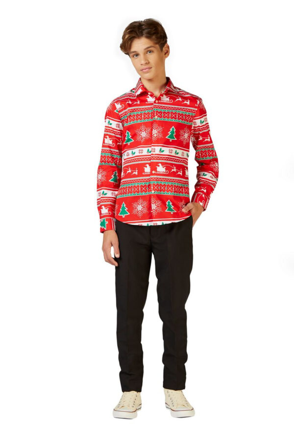 OppoSuitsâ¢ Winter Wonderland Skjorte